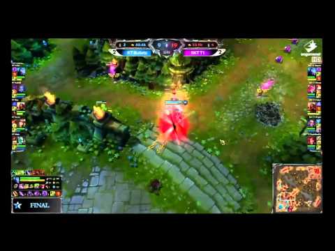 Faker AMAZING ZED CONTROL VS RYU ZED