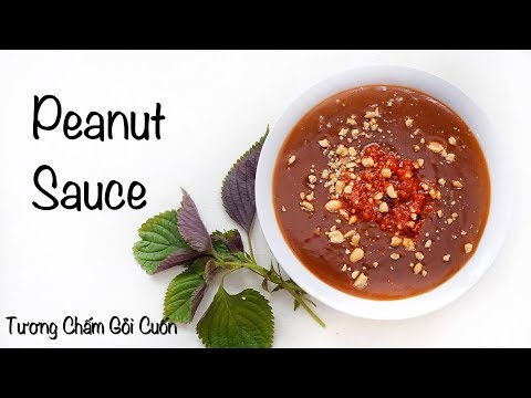How To Make Spring Roll Peanut Sauce
