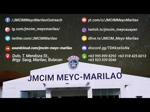 JMCIM Meyc - Marilao Live Streaming 05-29-2022