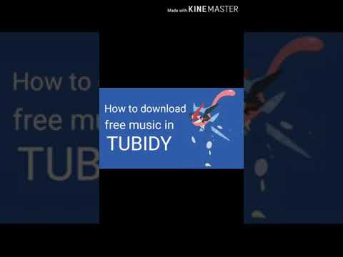 HOW TO DOWNLOAD FREE MUSIC IN TUBIDY