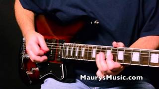 Video thumbnail for Reverend Warhawk 390 + Mesa/Boogie Mark Five:25 by Maury's Music