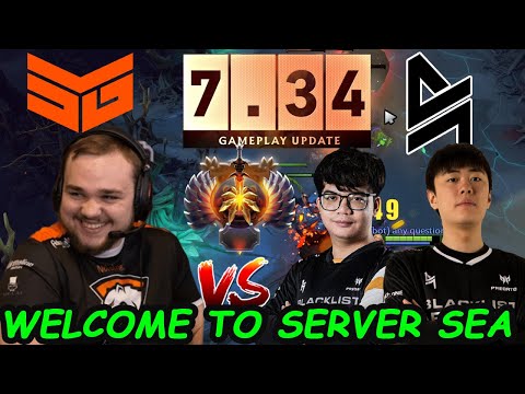 Raven Kpii Blacklist Stacked vs No[o]ne New SMG MIDLANE - New Patch Update 7.34 Dota 2 SERVER SEA