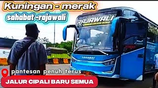 Download lagu Sahabat rajawali cireobon merak via cipali penumpang pull mp3