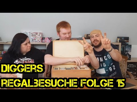 Regalbesuche - Digger bei Euch zu Gast - Folge 15 - Anke und Marcel - Brettspiele - Boardgame Digger