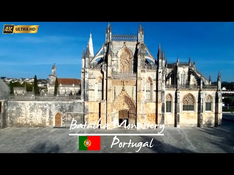 🇵🇹 Explore Batalha Monastery , Portugal | 4K Walking Tour of a Gothic Masterpiece