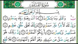 68 سورة القلم الشيخ أيمن رشدي سويد