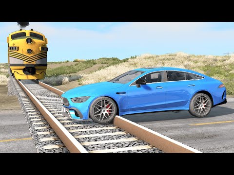 Cars vs Rails #2 – BeamNG.Drive