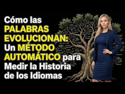 Cómo las PALABRAS EVOLUCIONAN: Un MÉTODO AUTOMÁTICO para Medir la Historia de los Idiomas