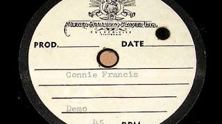 Connie Francis - THE TIGER AND THE MOUSE (Takes -  3, 4, 7 & 8)  (1959)
