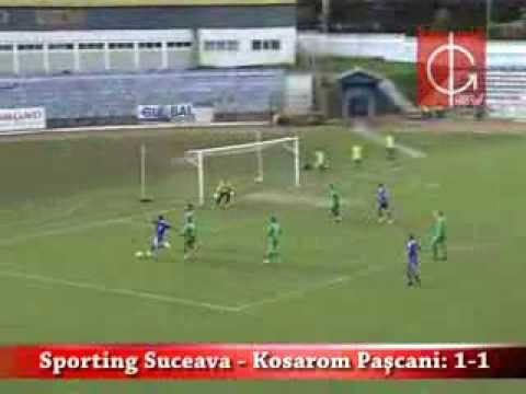 rezumat Sporting Suceava - Kosarom Pascani: 1-1