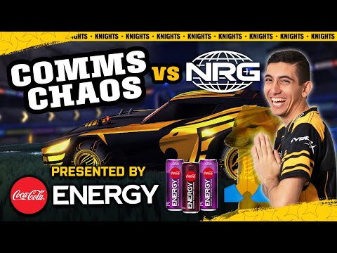 Rocket League Comms Chaos: Knights vs NRG // Presented by Coke Energy