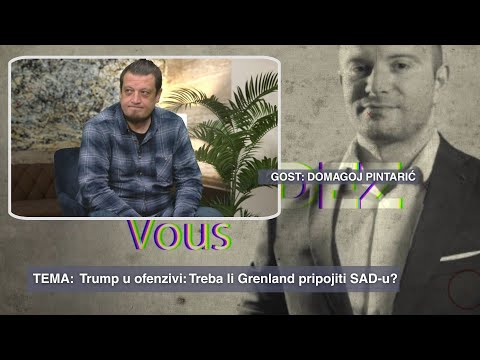 RENDEZVOUS 13.1.2026. DOMAGOJ PINTARIĆ - Trump u ofenzivi: Treba li Grenland pripojiti SAD-u?