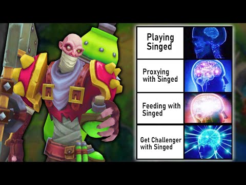 RANK 1 SINGED TEACHES YOU HOW TO PLAY LIKE A CHALLENGER PLAYER - League of Legends