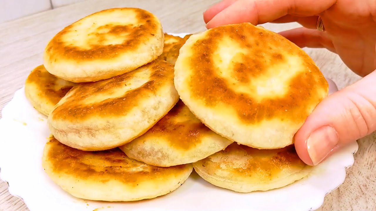 Пирожки минутки к чаю. Рецепт для ленивых