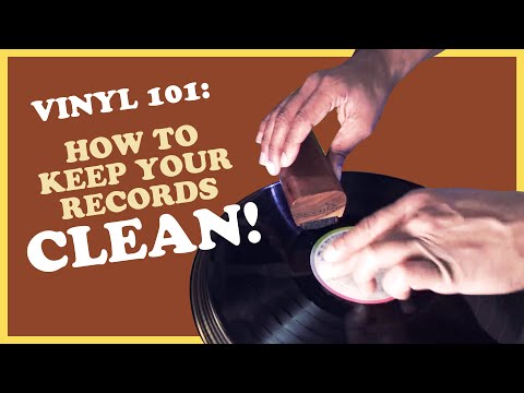Vinyl 101: How to Keep Your Records CLEAN!