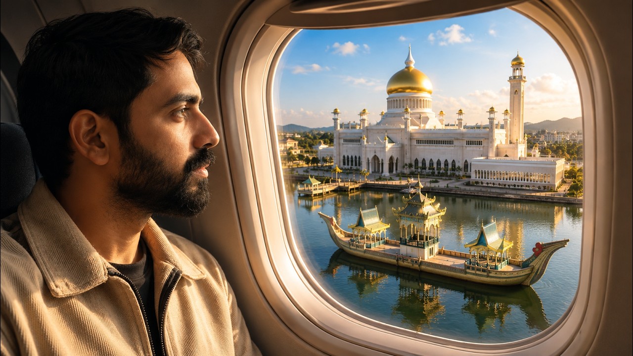 Traveling to World’s MOST STRICTEST Country : BRUNEI 🇧🇳