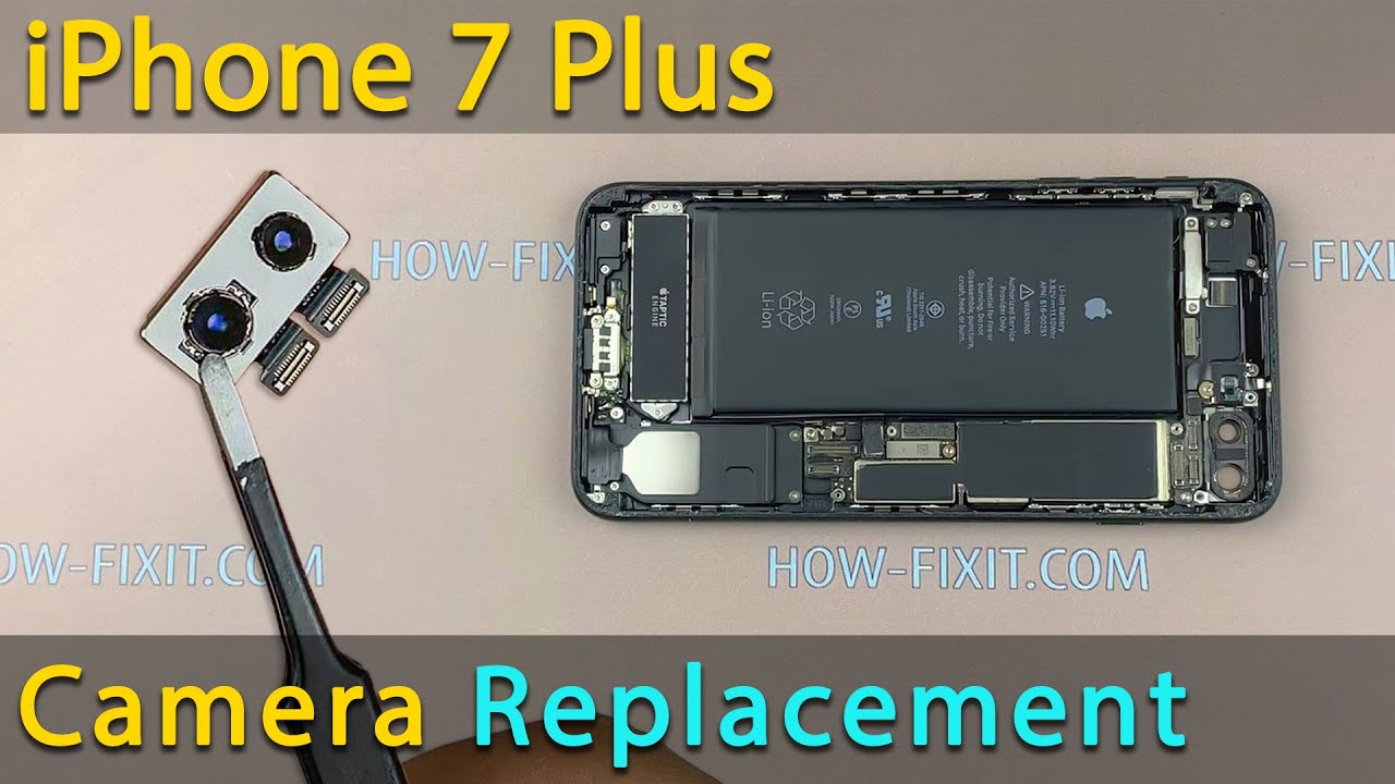 iPhone 7 Plus main camera replacement