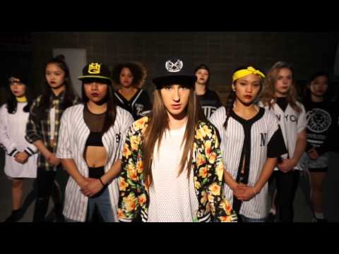 Huey - Pop Lock & Drop it | choreography by 11 year old Taylor Hatala & Melanie Hidalgo