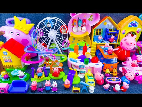 20 Minutes Satisfying Unboxing Peppa Pig Town School & Playground Set, Peppa Pig Toys Review