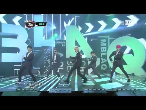 130613 MBLAQ - Sexy Beat + Smoky Girl @ Mcountdown [Comeback Stage]