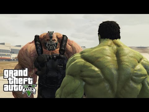 GTA V - Hulk vs Bane