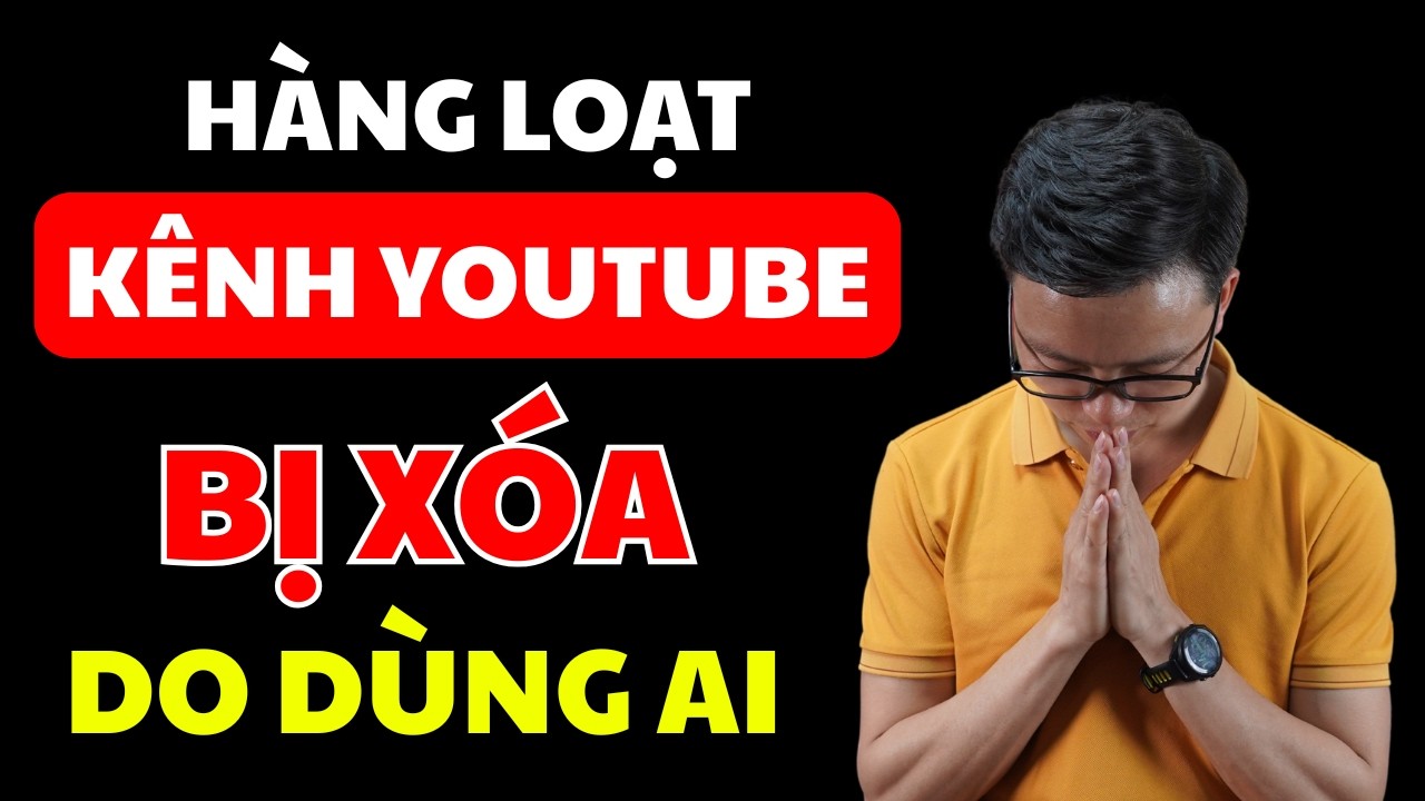 Hàng Loạt Kênh AI Bị Youtube Xóa Bỏ Do Chính Sách Mới Này! Đạo Luật KHÔNG GIẢ (NO FAKES Act)