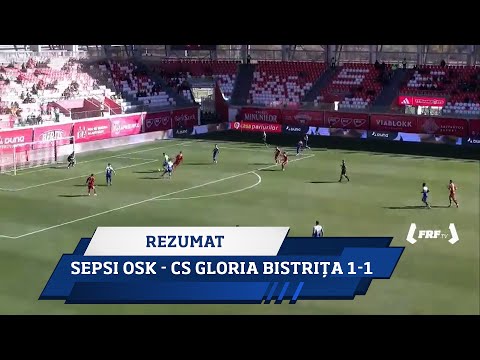 Liga 2 Casa Pariurilor, Etapa 11: Sepsi OSK - CS Gloria Bistrița 1-1 (Rezumat, 25.10,2025)