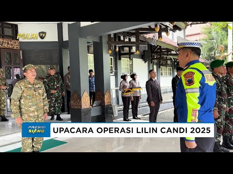POLRES KARANGANYAR LAKSANAKAN UPACARA OPS LILIN CANDI 2025 AMANKAN NATARU
