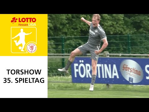 Torshow 35. Spieltag LOTTO Hessenliga 2022/2023