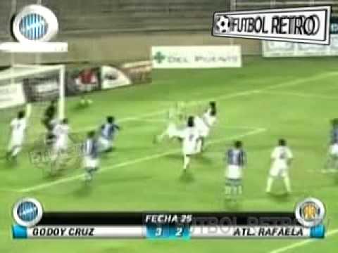 Godoy Cruz 3 vs Atl Rafaela 2 Nac B 2008 FUTBOL RETRO TV