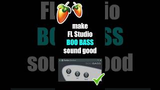 Video thumbnail for make BOO BASS sound GOOD in FL Studio #flstudio #flstudiotips #musicproduction by tbriz tutorials