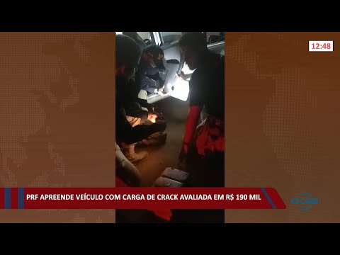 PRF apreende carga de Crack avaliada em R$ 190 mil 13 01 2022