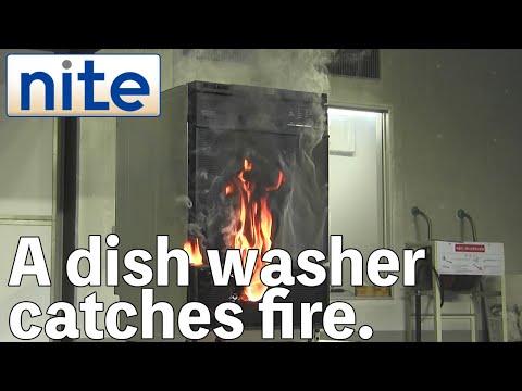 【nite-ps】Dishwasher:1.A fire starting from a built-in electric dishwasher