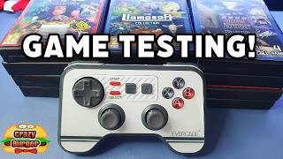 Evercade Wireless Controller - Games Testing!