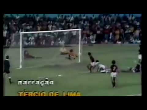 CINEMA CLIPE ESPORTE - FLAMENGO 1 X 3 SANTA CRUZ  - CAMPEONATO BRASILEIRO DE 1975.