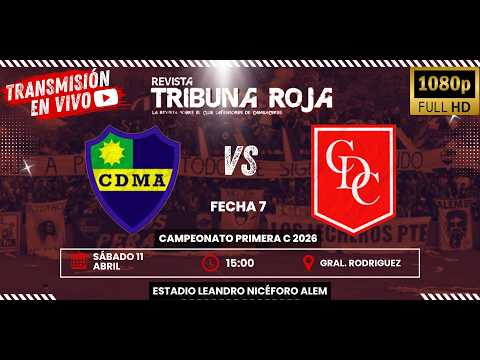 PRIMERA "C" EN VIVO EN FULL HD: LEANDRO N. ALEM vs. DEFENSORES DE CAMBACERES
