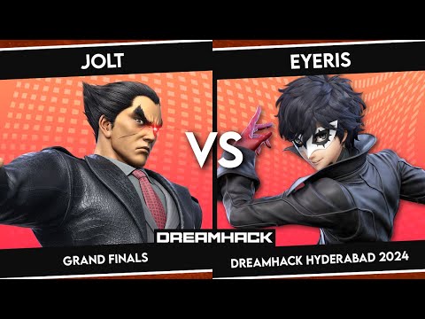 DreamHack India 2024 - GRAND FINALS - Jolt (Kazuya) vs Eyeris (Joker) - Smash Ultimate