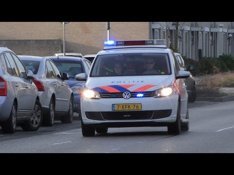 Hulpdiensten met Spoed naar verschillende meldingen in Amsterdam en Purmerend
