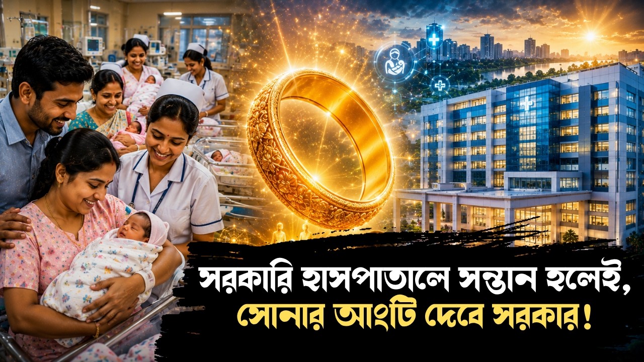সরকারি হাসপাতালে সন্তান জন্মালেই, খাঁটি সোনার আংটি দেবে সরকার! | New Announcement