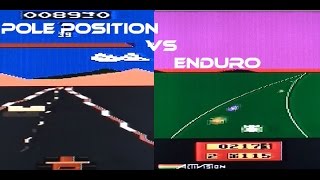 Head to Head: Pole Position Vs Enduro on Atari 2600