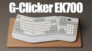구독자 이벤트🎁 1초라도 더 편하고 싶다면? 풀배열 인체공학 로우프로파일 기계식 키보드 지클릭커 EK700