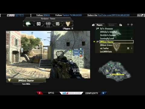 Optic vs Complexity Finals - Game 1 - MLG Play 2000 Series