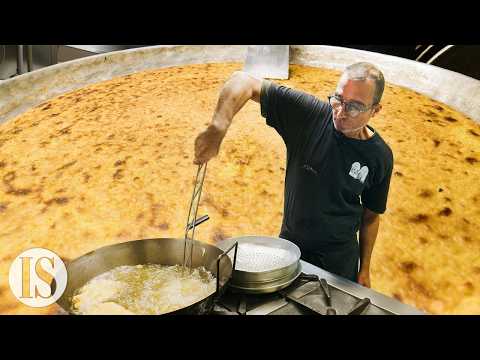 Farinata di ceci e fritti liguri nei vicoli di Genova con l'Antica Sciamadda 1850