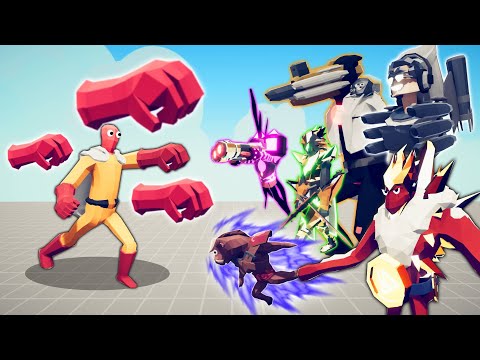 SAITAMA VS EVERY SUPER ULTIMATE UNIT ( PART 5 )| TABS - Totally Accurate Battle Simulator