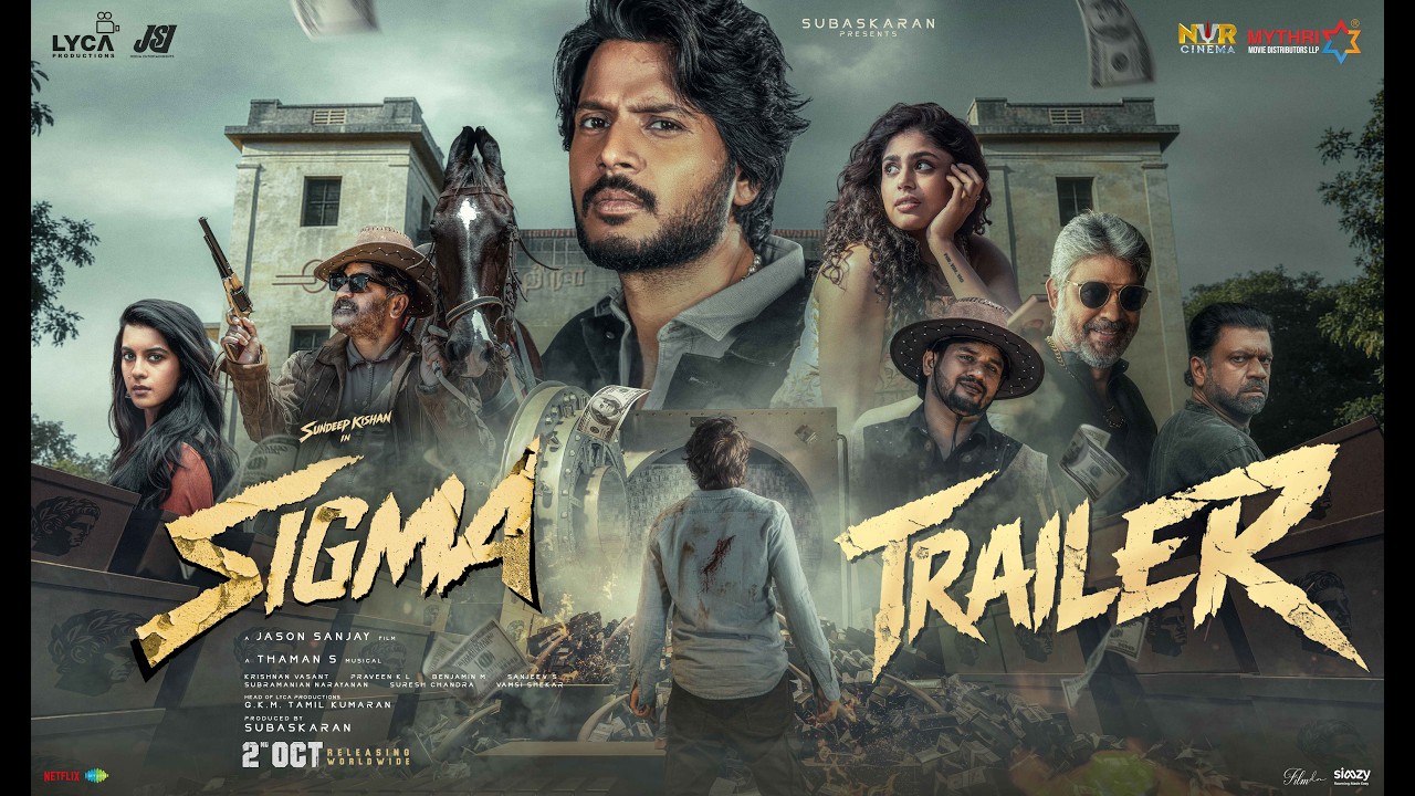 Sigma (Telugu) - Official Trailer | Sundeep Kishan, Faria Abdullah | Jason Sanjay | Lyca Productions