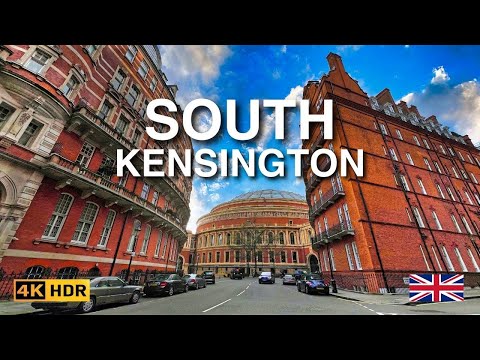 🇬🇧 4K HDR | SOUTH KENSINGTON London Walking Tour | Discovering the Beauty of Cultural District