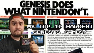 My Top 10 Hardest Genesis Games!