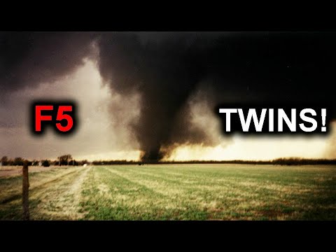 The Hesston, Kansas F5 Tornadoes - March 13, 1990