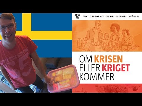 Bästa krislådan och checkar av hela listan | Om krisen eller kriget kommer | Vlogg 92
