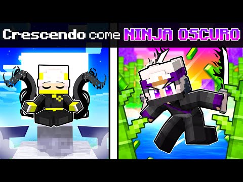CRESCENDO come NINJA OSCURO in Minecraft!